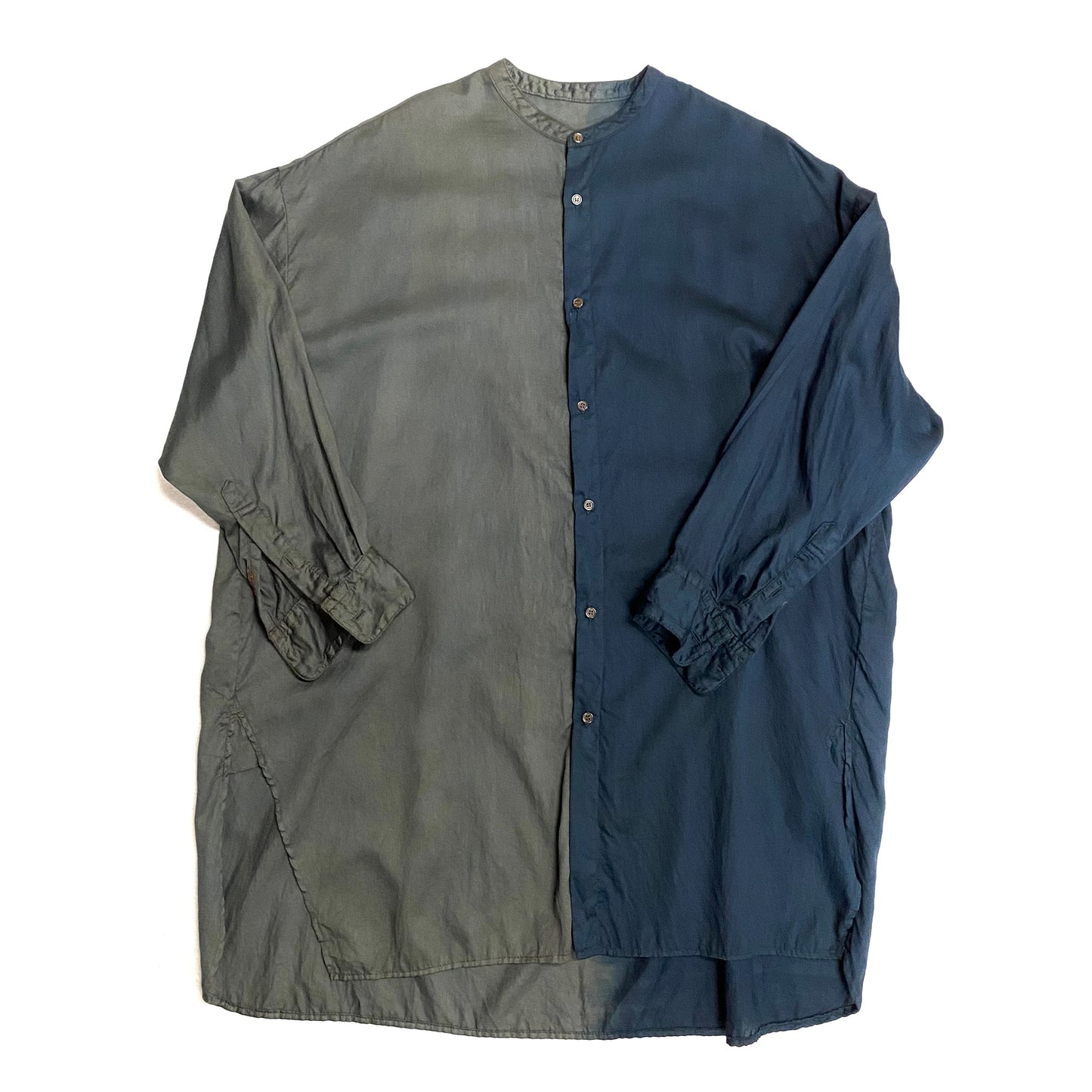 long shirt Indigo × Mud