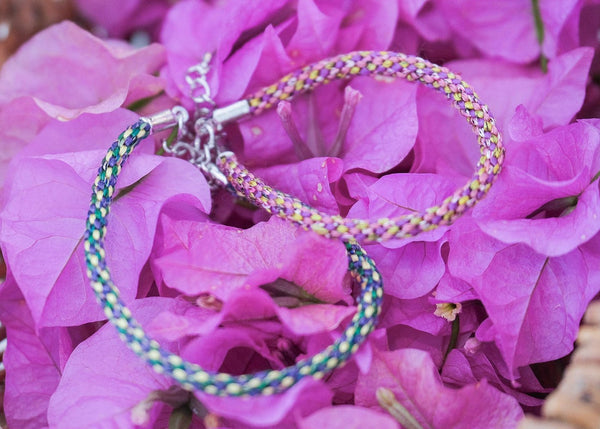 鹿児島でのプライベート編み込みブレスレット作りワークショップ