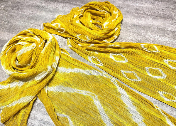 鹿児島での草木染めショールプライベートクラス