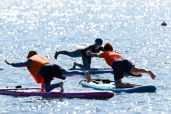 Sakurajima Volcano SUP Yoga Experience in Kagoshima's Kinko Bay (lunch and transportation included) 