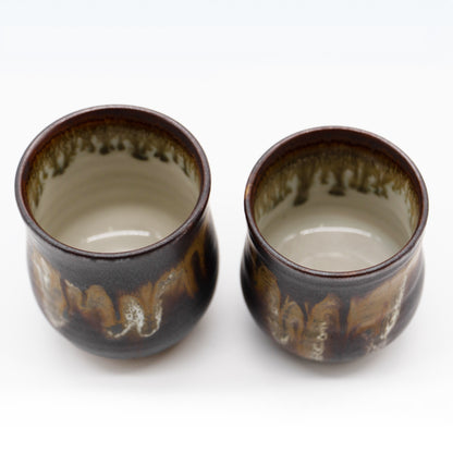 指宿長太郎燒夫婦對杯