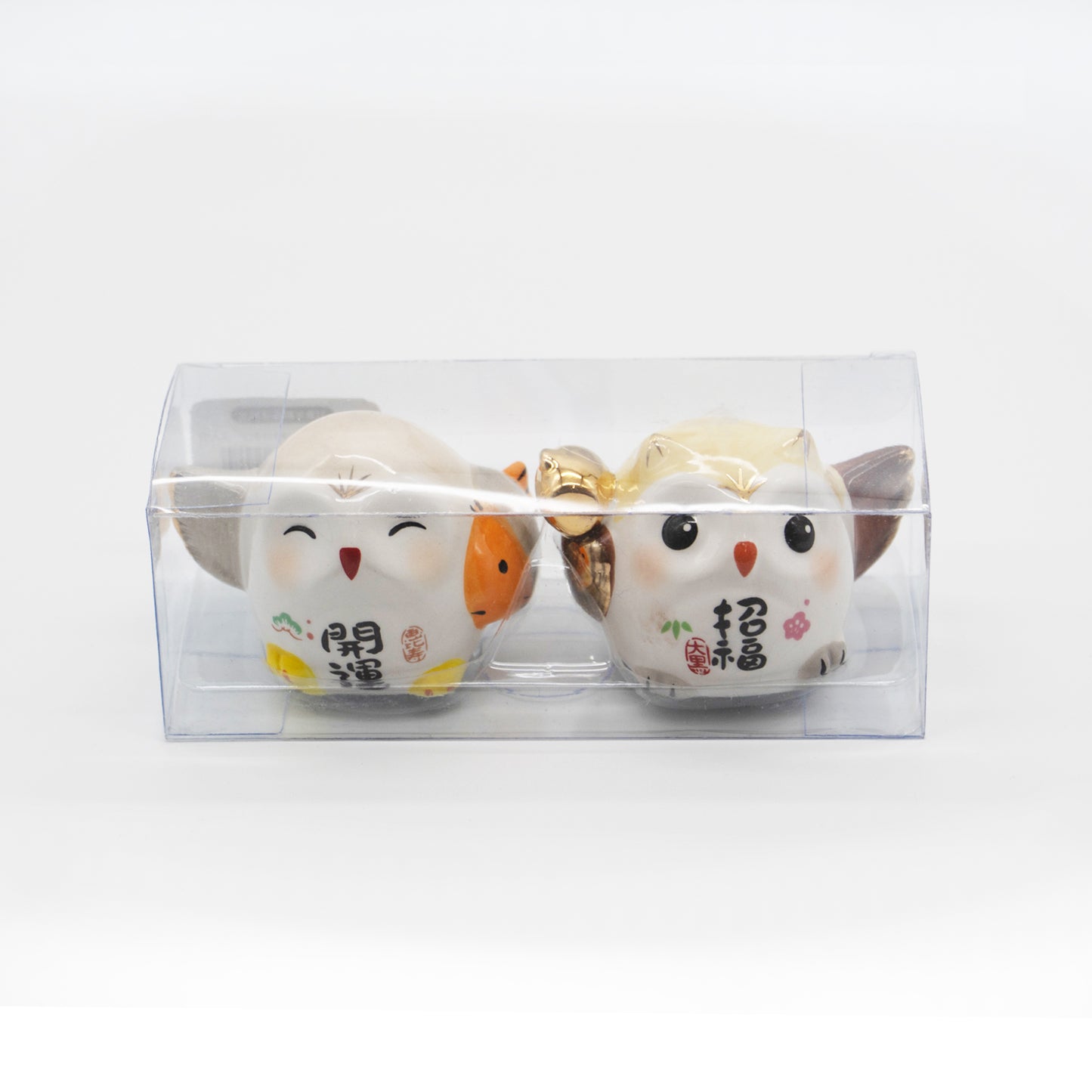 開運招福ペアーフクロウ