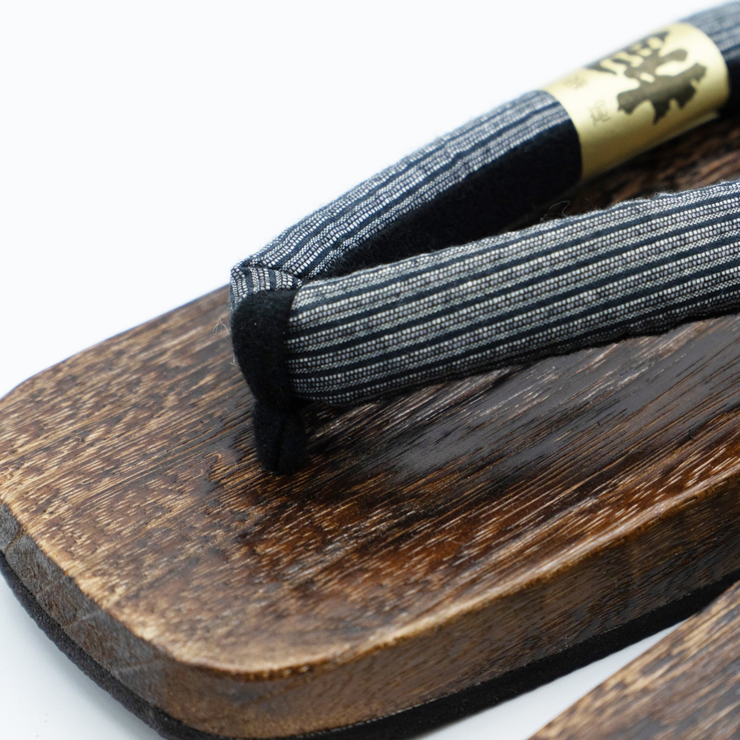 烧焦桐木凉鞋，28厘米码