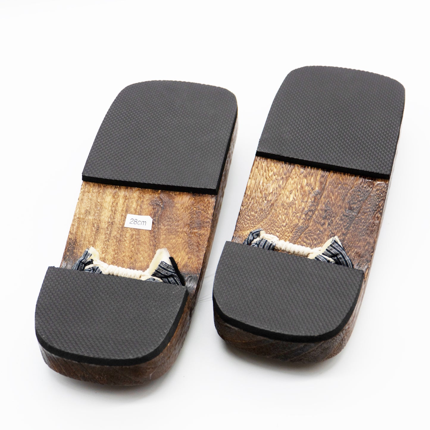 烧焦桐木凉鞋，28厘米码
