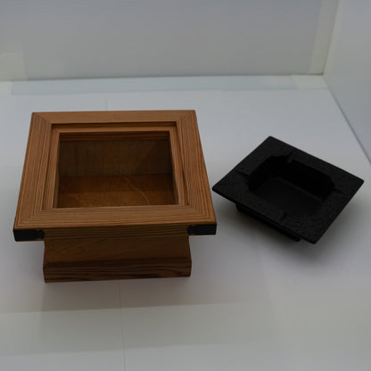 世界名木 菸灰缸 屋久杉 茶具 南部鐵