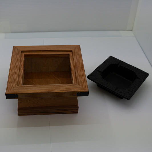 世界名木 菸灰缸 屋久杉 茶具 南部鐵