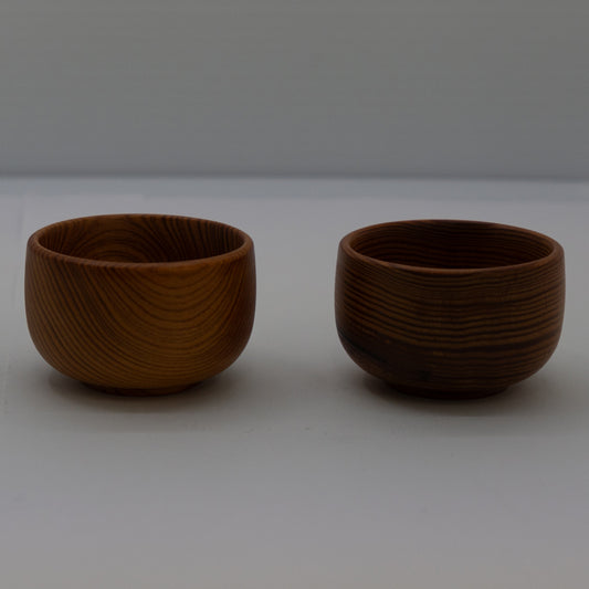 屋久杉 おちょこ 2客セット