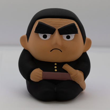 西鄉隆盛 陶瓷製 存錢筒 軍服 西鄉殿 素燒陶製